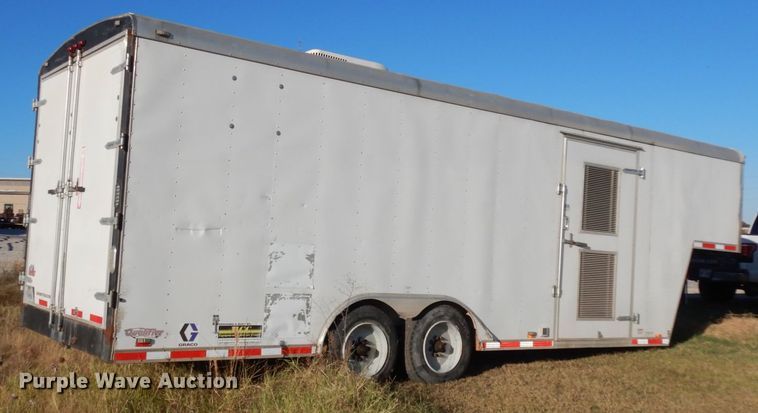 image for item DJ8116 2013 Cargo Mate Sprayliner  enclosed cargo trailer with spray insulation system