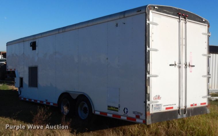 image for item DJ8116 2013 Cargo Mate Sprayliner  enclosed cargo trailer with spray insulation system