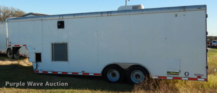 image for item DJ8116 2013 Cargo Mate Sprayliner  enclosed cargo trailer with spray insulation system