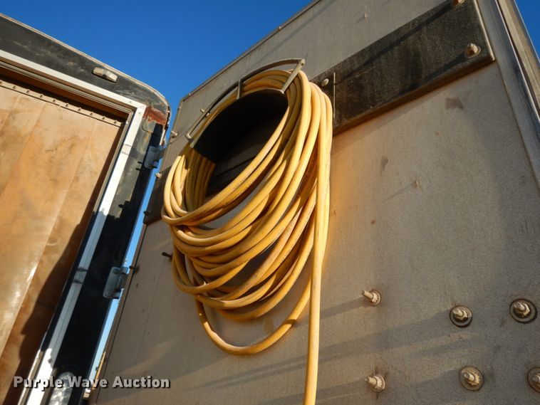 image for item DJ8116 2013 Cargo Mate Sprayliner  enclosed cargo trailer with spray insulation system