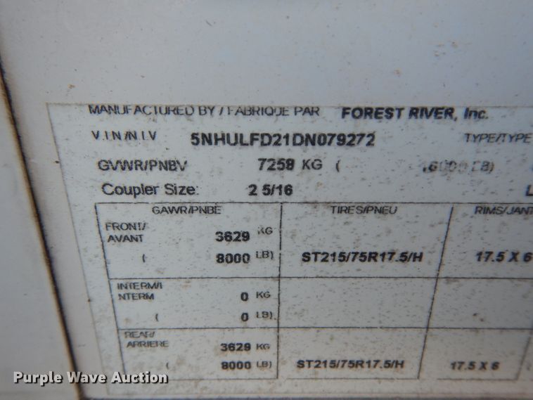 image for item DJ8116 2013 Cargo Mate Sprayliner  enclosed cargo trailer with spray insulation system