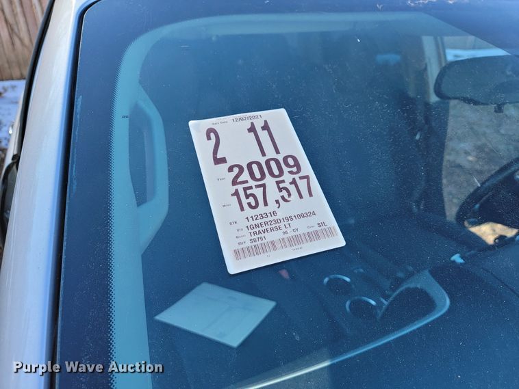 image for item DM7484 2009 Chevrolet Traverse  SUV