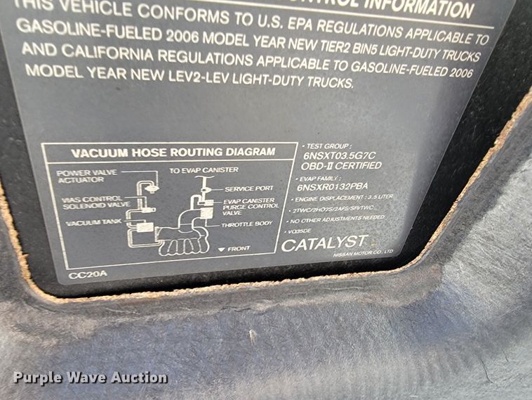 image for item DM7486 2006 Nissan Murano  SUV