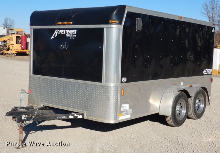 image for item DN1258 2013 Homesteader 712ET  enclosed cargo trailer