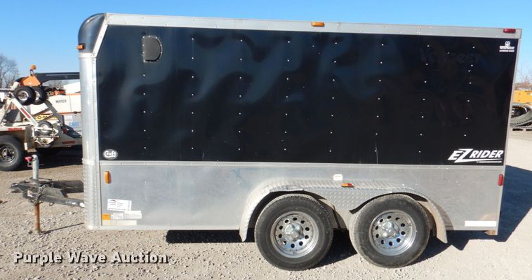 image for item DN1258 2013 Homesteader 712ET  enclosed cargo trailer