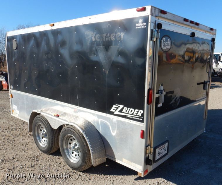 image for item DN1258 2013 Homesteader 712ET  enclosed cargo trailer