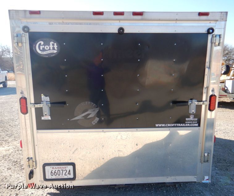 image for item DN1258 2013 Homesteader 712ET  enclosed cargo trailer