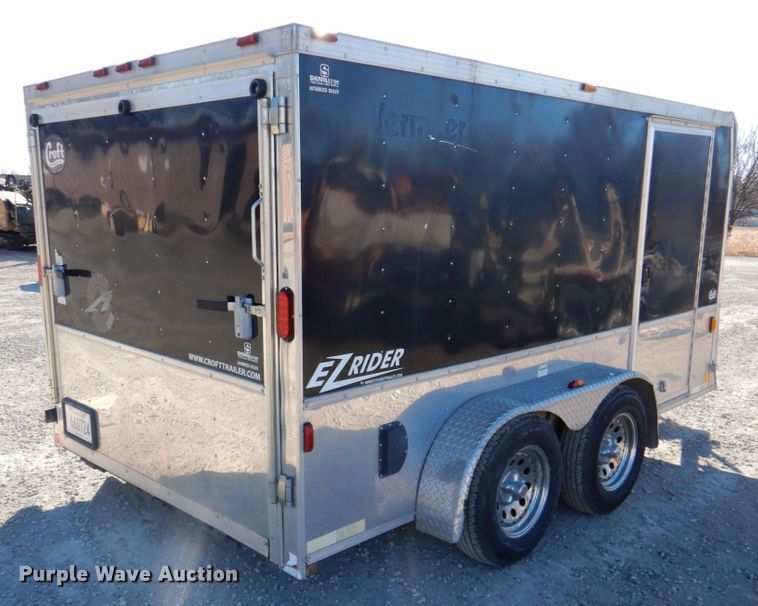 image for item DN1258 2013 Homesteader 712ET  enclosed cargo trailer