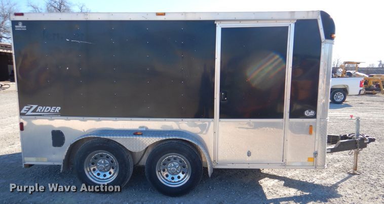 image for item DN1258 2013 Homesteader 712ET  enclosed cargo trailer