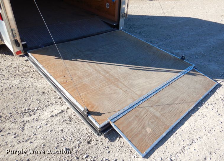 image for item DN1258 2013 Homesteader 712ET  enclosed cargo trailer