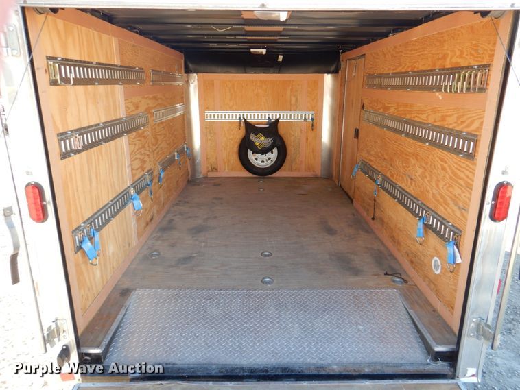 image for item DN1258 2013 Homesteader 712ET  enclosed cargo trailer