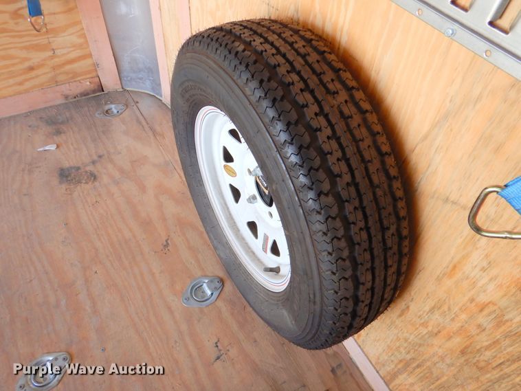 image for item DN1258 2013 Homesteader 712ET  enclosed cargo trailer