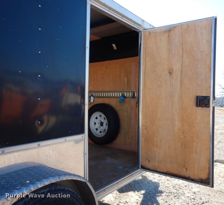 image for item DN1258 2013 Homesteader 712ET  enclosed cargo trailer
