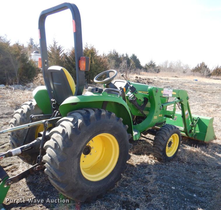image for item DN2710 2014 John Deere 3038E  MFWD tractor