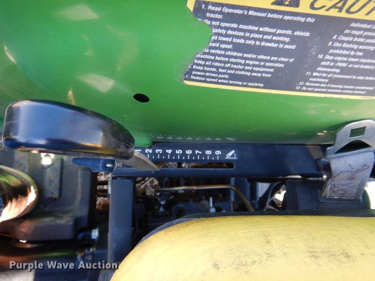 image for item DN2710 2014 John Deere 3038E  MFWD tractor