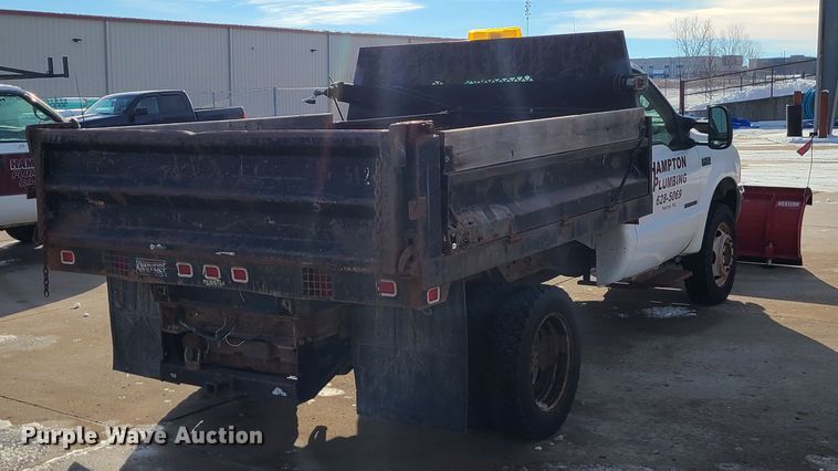 image for item GB9183 2000 Ford F450 Super Duty XL  dump truck