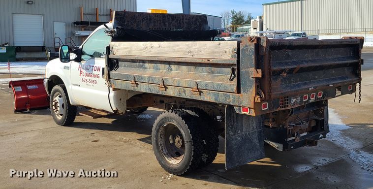 image for item GB9183 2000 Ford F450 Super Duty XL  dump truck