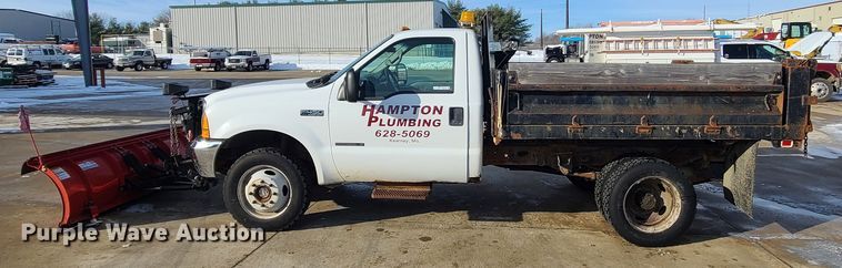 image for item GB9183 2000 Ford F450 Super Duty XL  dump truck