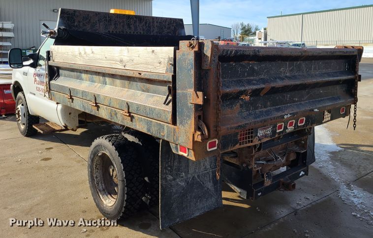 image for item GB9183 2000 Ford F450 Super Duty XL  dump truck