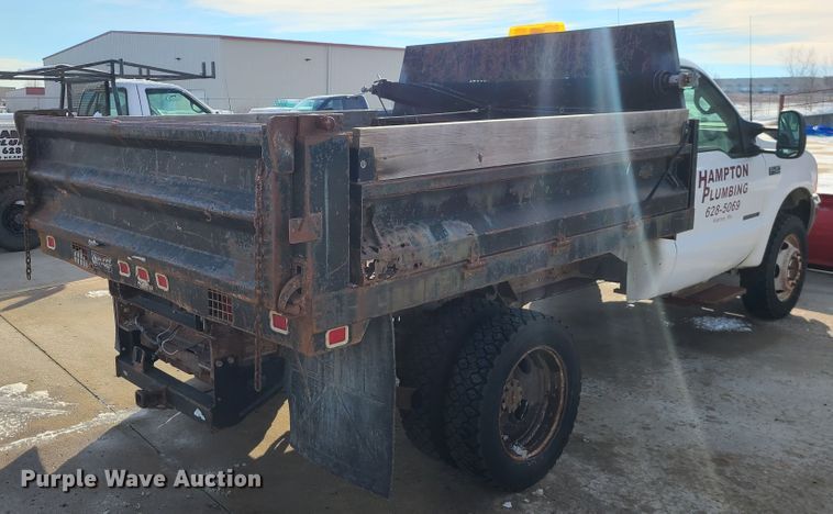 image for item GB9183 2000 Ford F450 Super Duty XL  dump truck