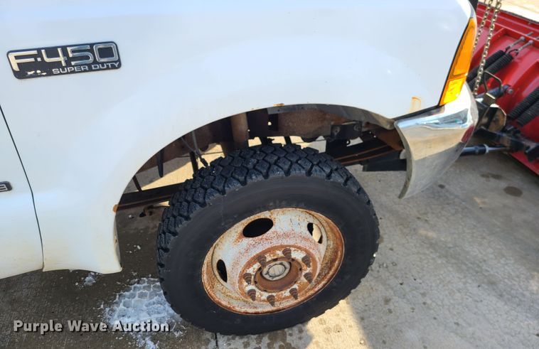 image for item GB9183 2000 Ford F450 Super Duty XL  dump truck