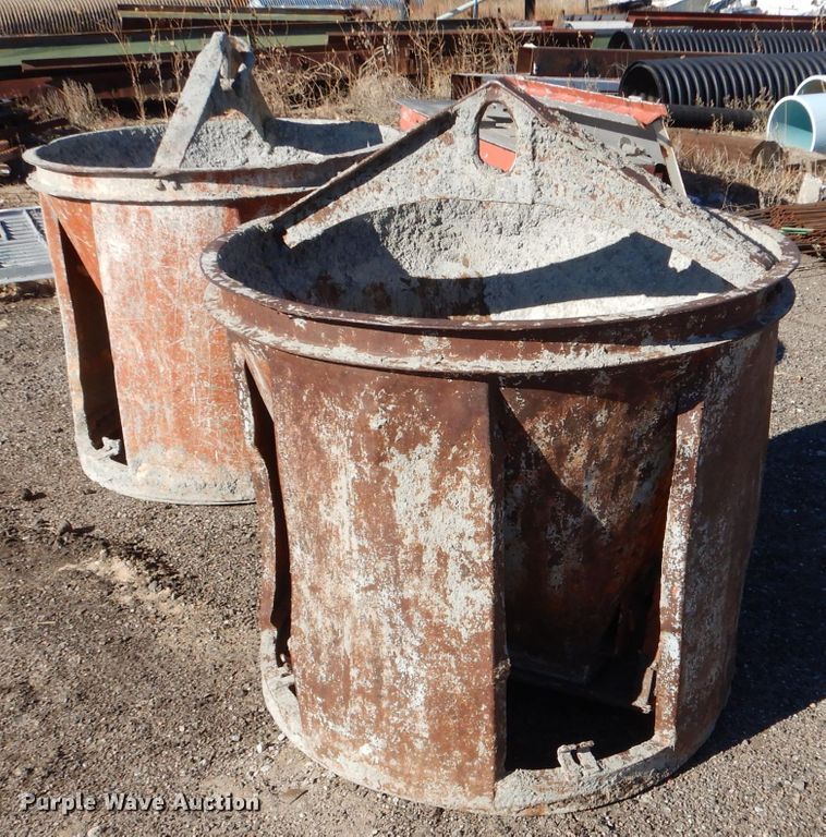 image for item IE9585 (2) concrete buckets