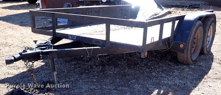 image for item IS9379 Shop built utility trailer