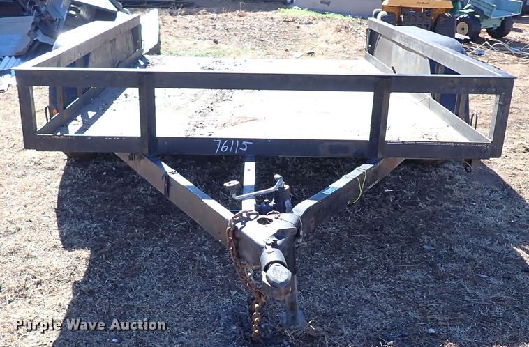 image for item IS9379 Shop built utility trailer