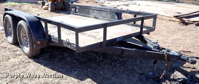 image for item IS9379 Shop built utility trailer