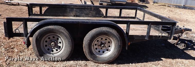 image for item IS9379 Shop built utility trailer