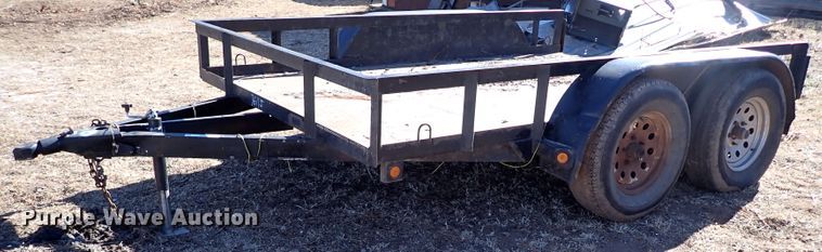 image for item IS9379 Shop built utility trailer