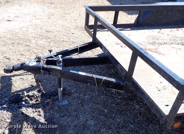 image for item IS9379 Shop built utility trailer