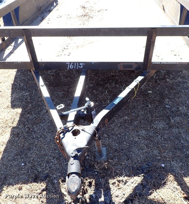 image for item IS9379 Shop built utility trailer