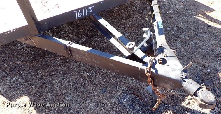 image for item IS9379 Shop built utility trailer