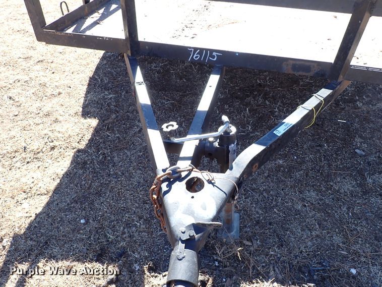 image for item IS9379 Shop built utility trailer