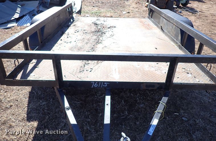 image for item IS9379 Shop built utility trailer