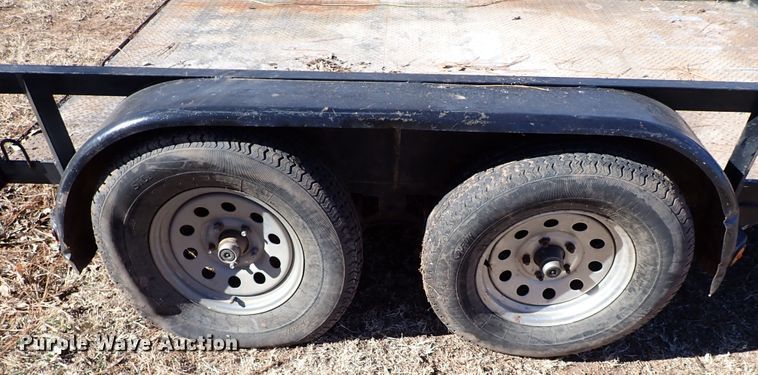 image for item IS9379 Shop built utility trailer