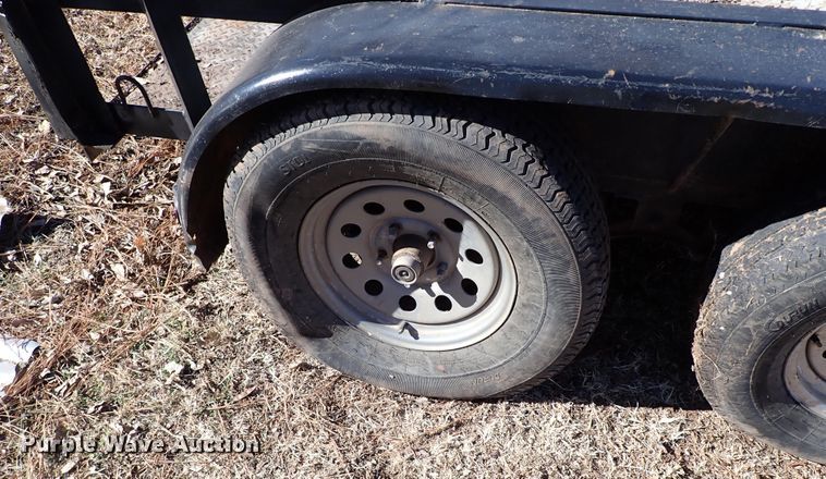 image for item IS9379 Shop built utility trailer