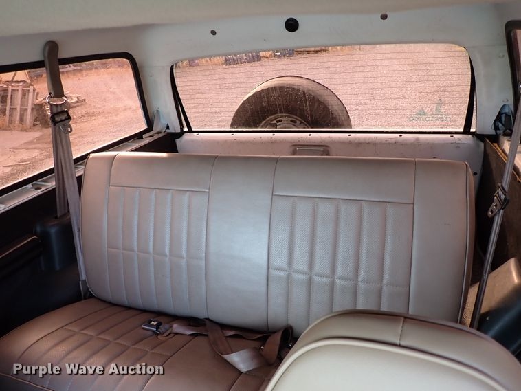 image for item IS9436 1995 Ford Bronco  SUV