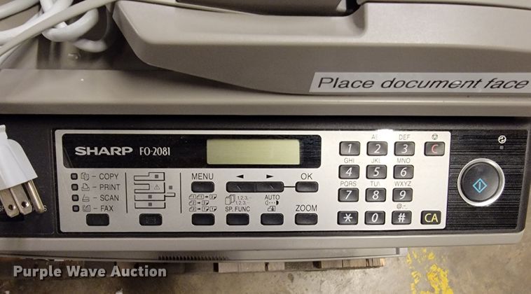 image for item JE9862 (4) Sharp printers