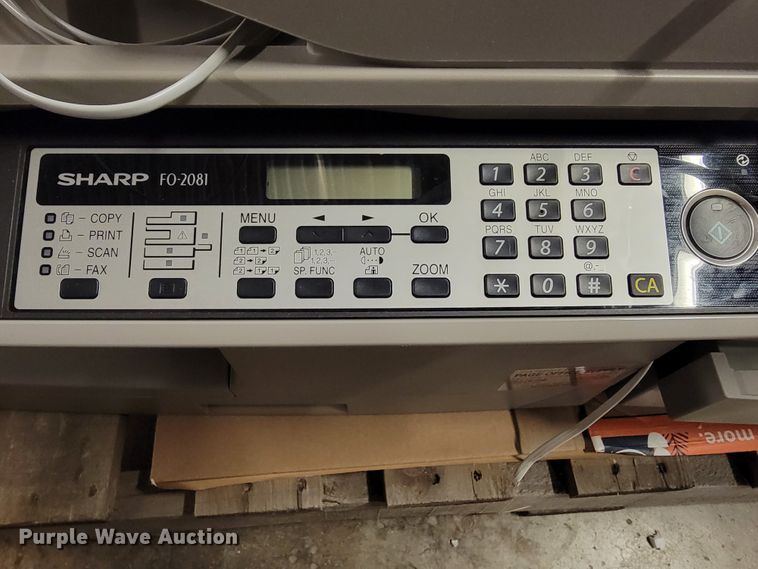 image for item JE9862 (4) Sharp printers