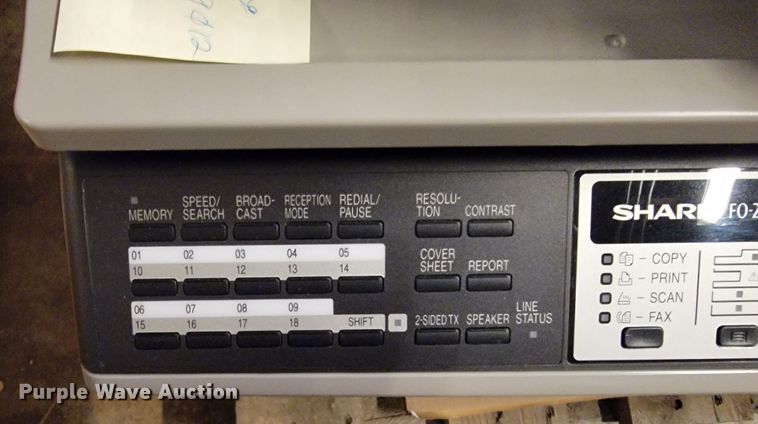 image for item JE9862 (4) Sharp printers