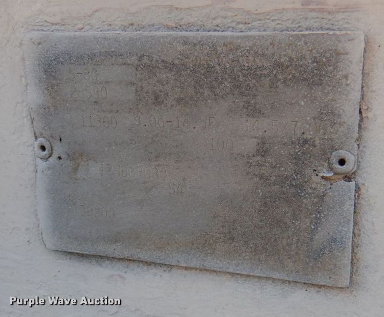 image for item JJ9358 1980 General  equipment trailer