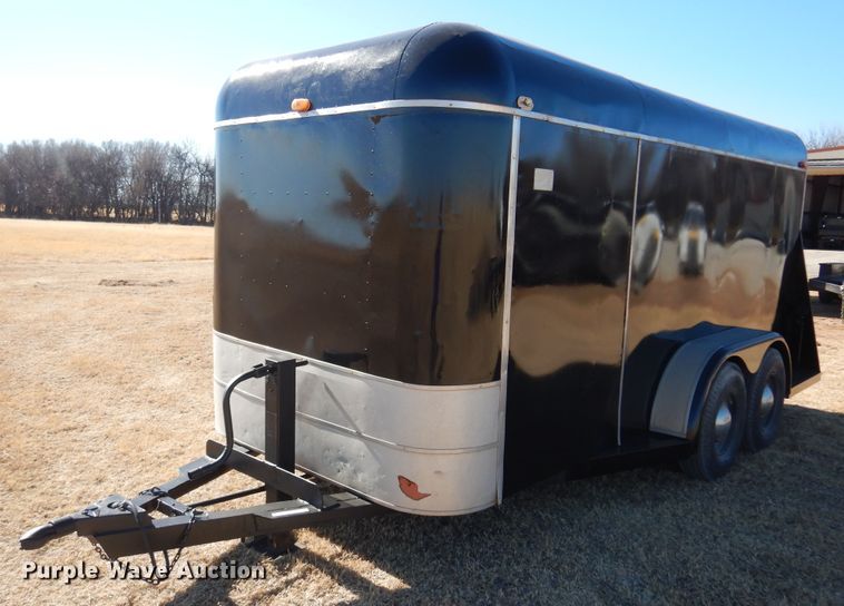 image for item JJ9673 1979 Lanes  enclosed cargo trailer