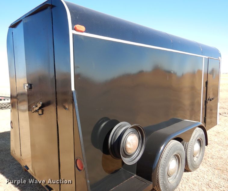 image for item JJ9673 1979 Lanes  enclosed cargo trailer