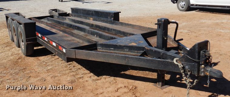 image for item JJ9675 1995 Belshe Industries  equipment trailer