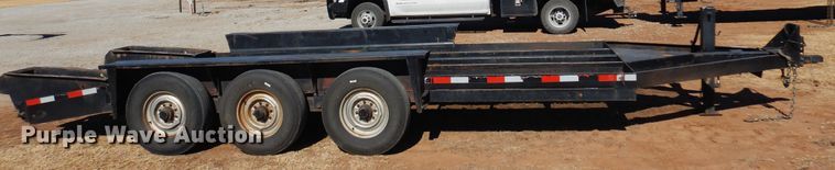 image for item JJ9675 1995 Belshe Industries  equipment trailer