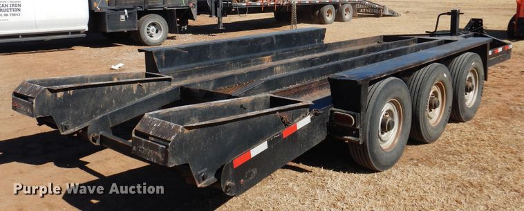 image for item JJ9675 1995 Belshe Industries  equipment trailer