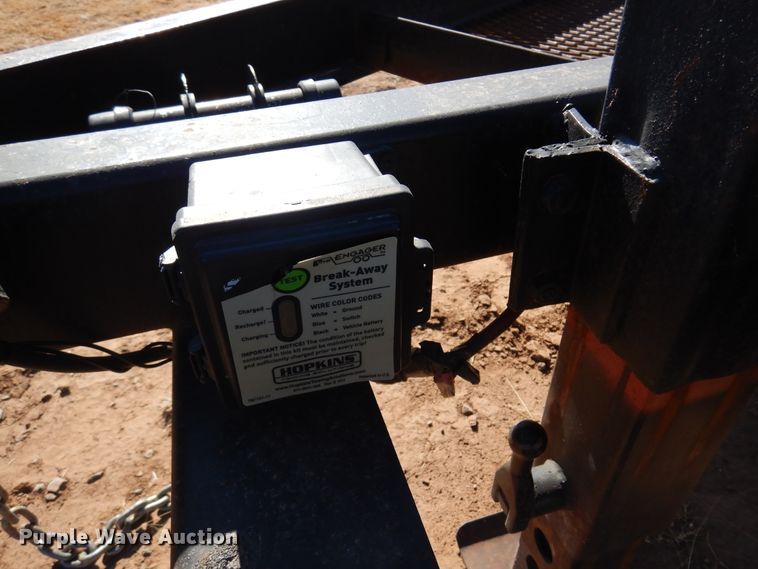 image for item JJ9675 1995 Belshe Industries  equipment trailer