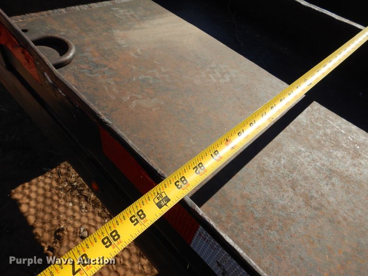 image for item JJ9675 1995 Belshe Industries  equipment trailer